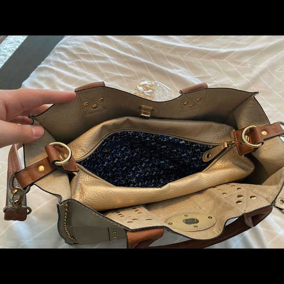 Black Rivet Leather Bag